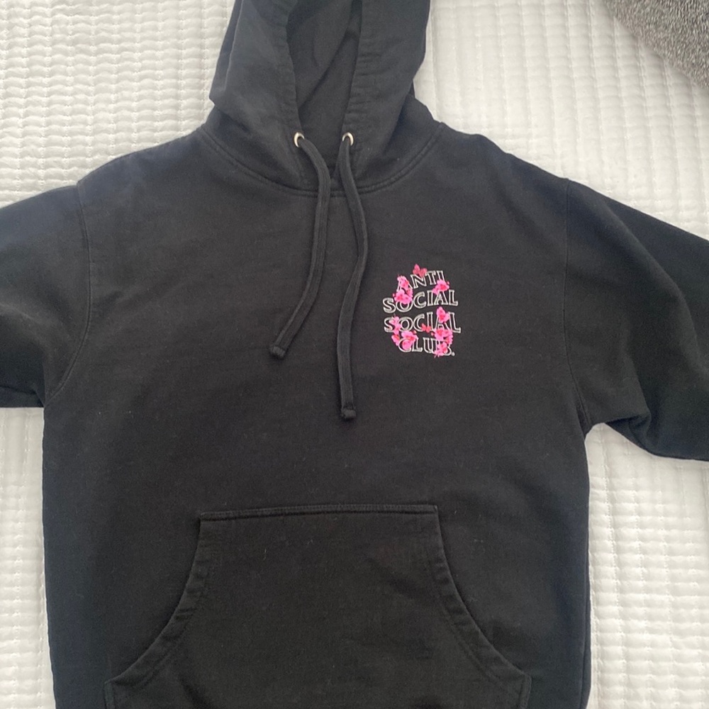 Anti Social Social club hoodie black